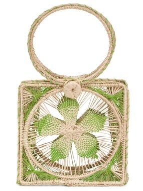 MANO MAGNA Handmade Artisan Mixed Cattleya Raffia Bag